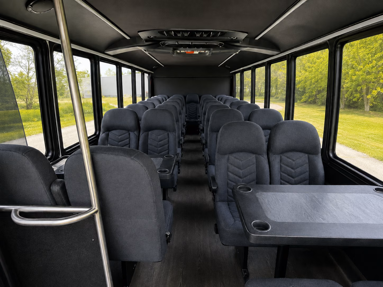 charter bus rentals for group winery tours along the shawnee hills wine trail