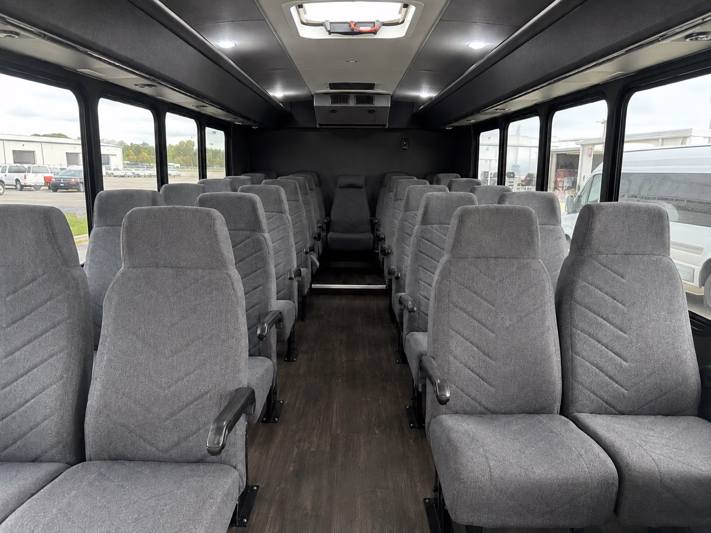 owensboro 18 passenger minibus interior