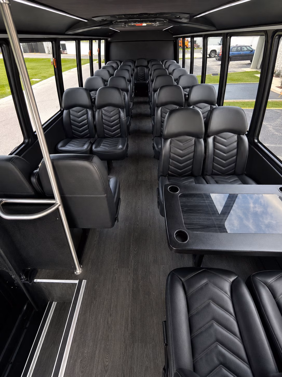 owensboro 20 passenger minibus inside