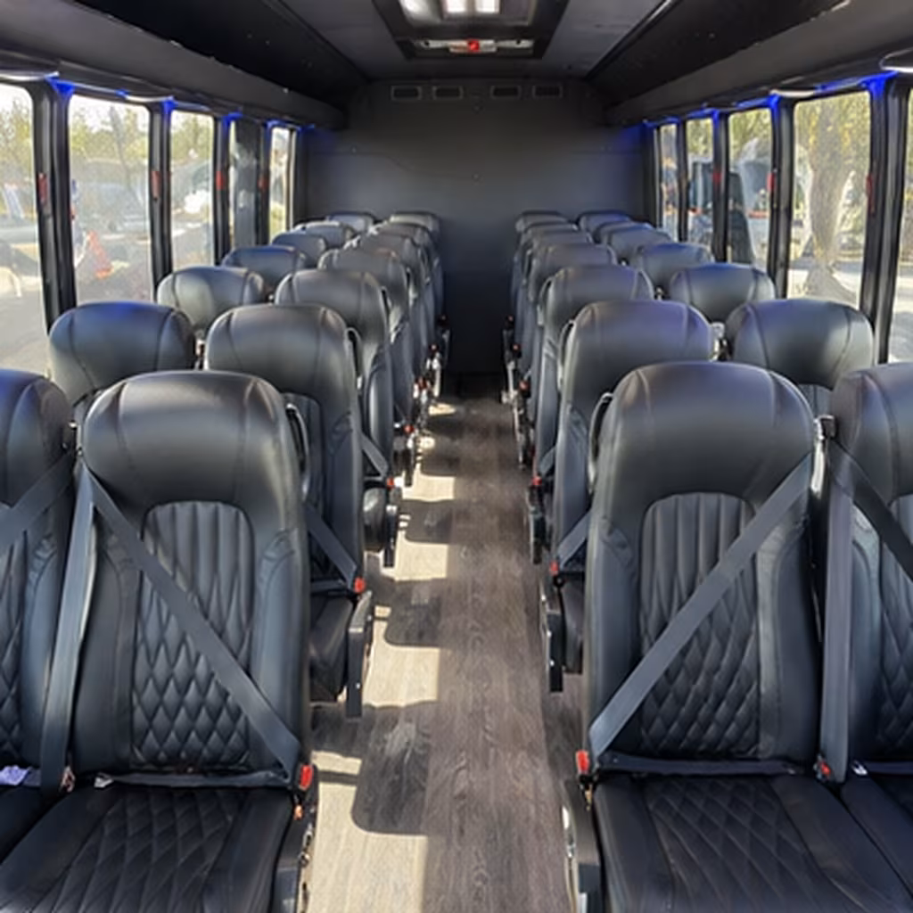 owensboro 25 passenger minibus inside