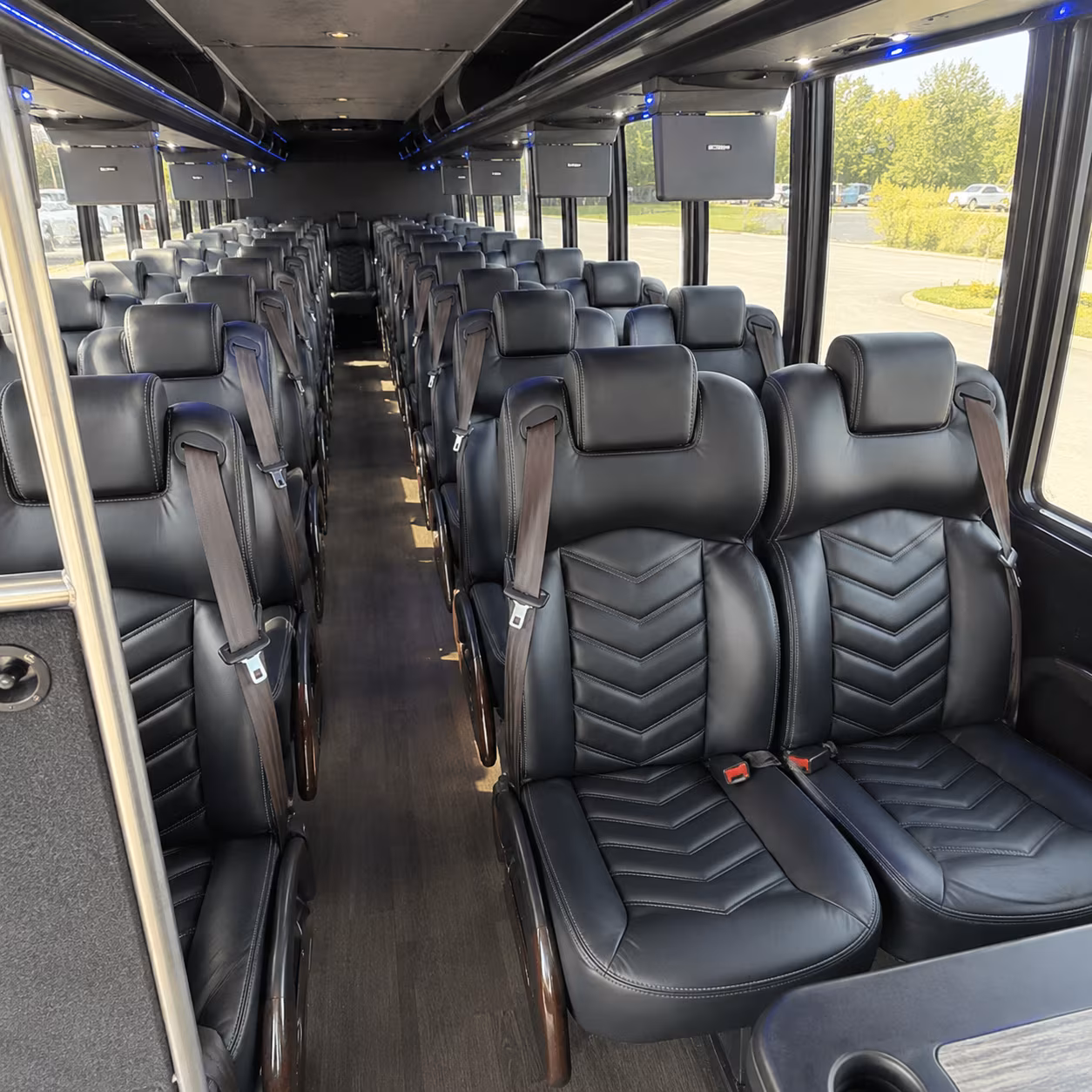 owensboro 25 passenger minibus interior