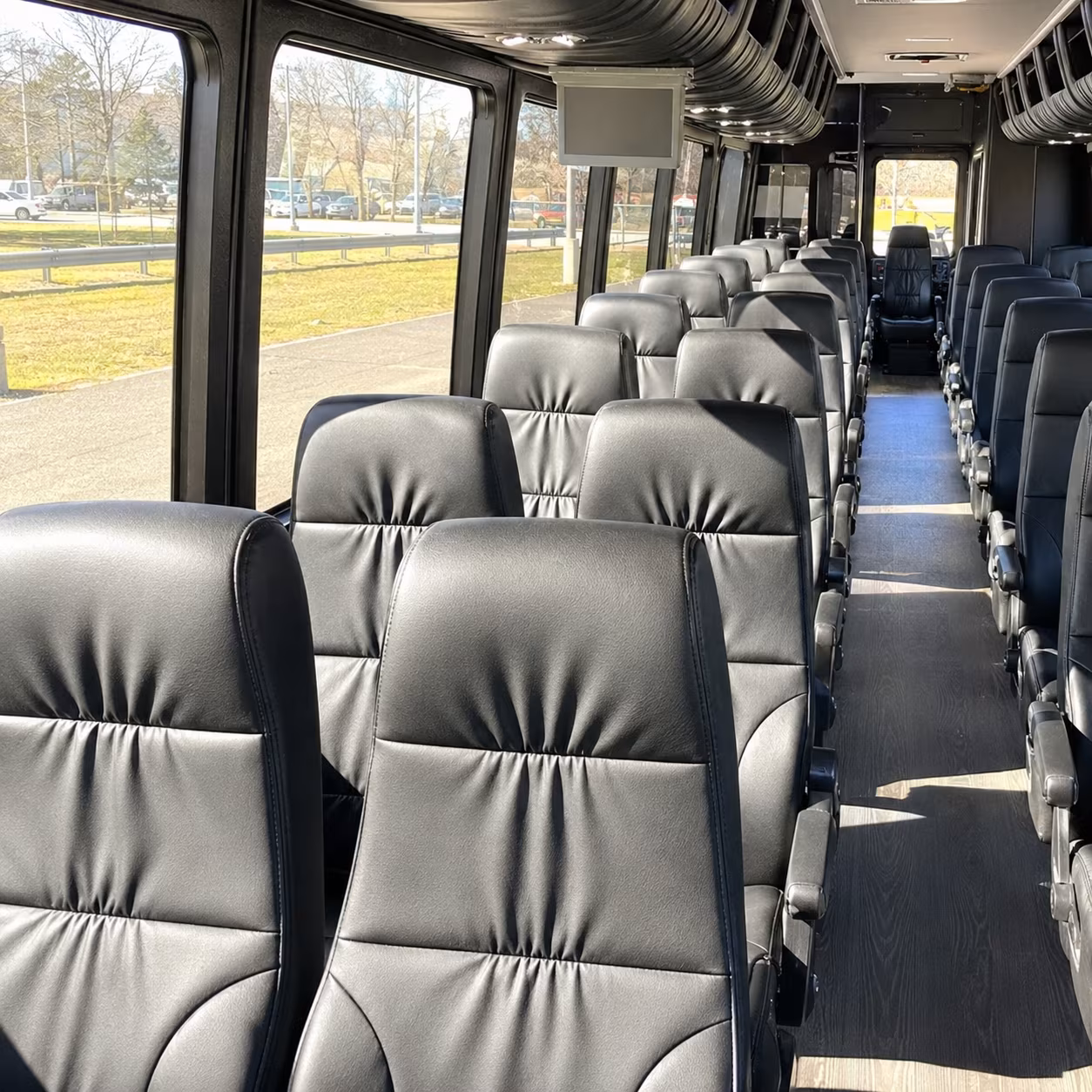 owensboro 28 passenger minibus inside
