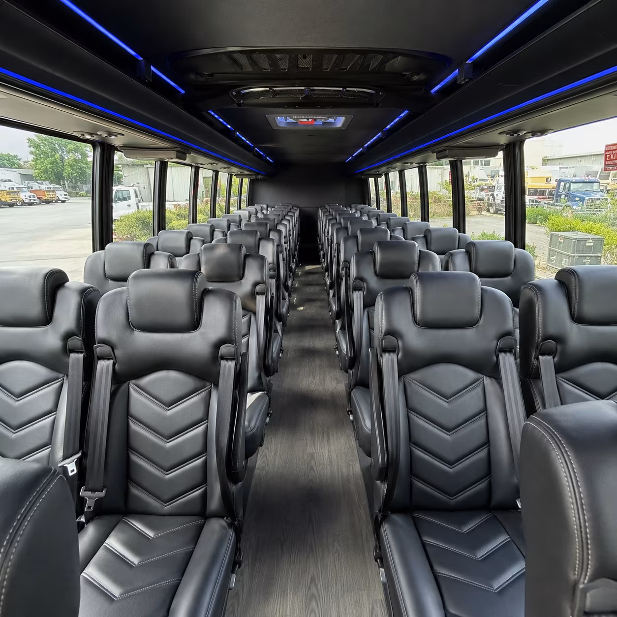 owensboro 30 passenger minibus inside