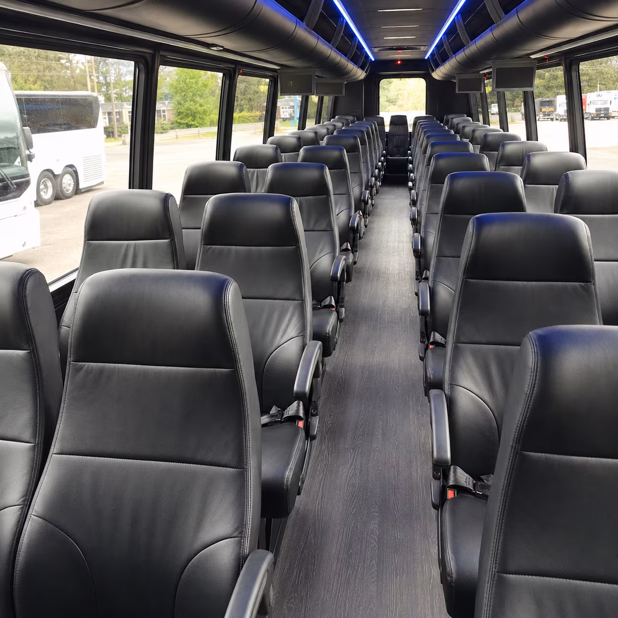owensboro 35 passenger minibus inside