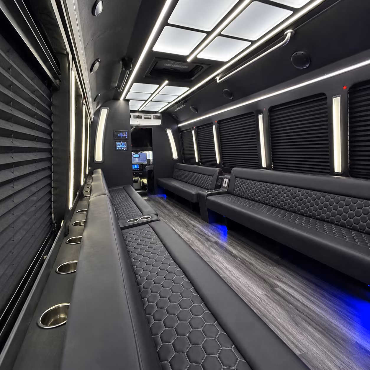 owensboro party bus rental interior