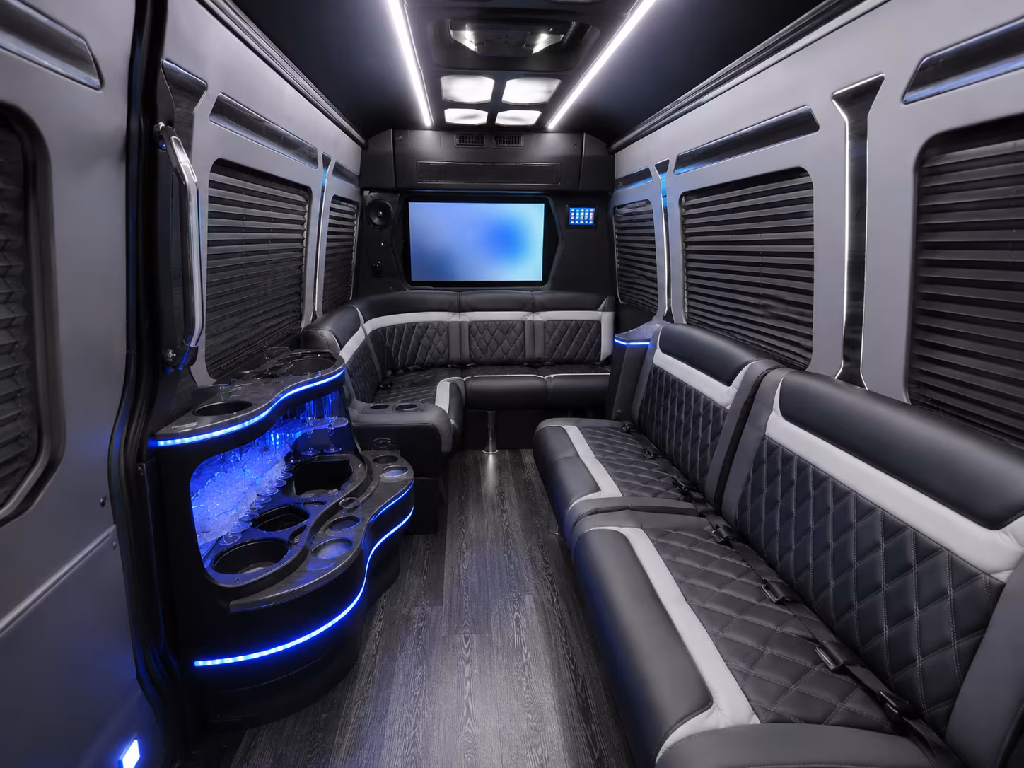 owensboro sprinter limousine inside