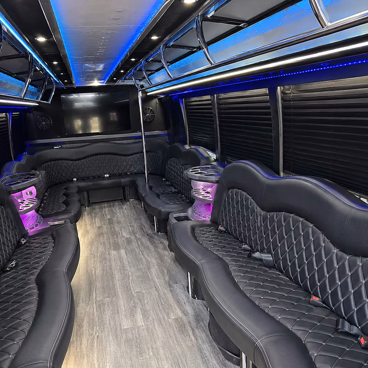 party buses and charter buses for windy hollow speedway events